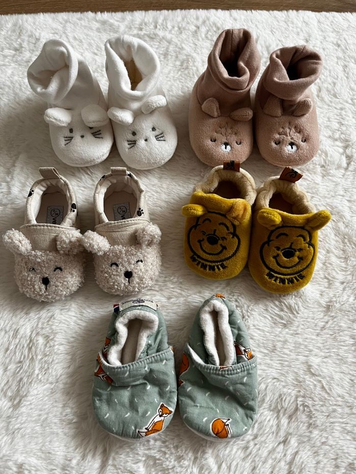 Chaussons bébé vertbaudet