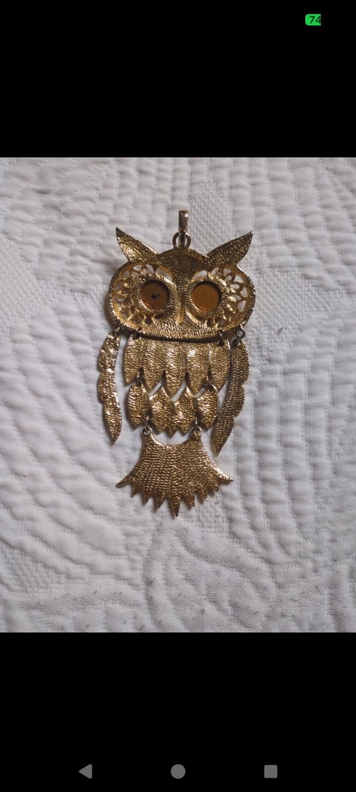 Pendentif Hibou - photo numéro 3