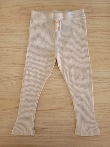 Legging beige Kiabi 36 mois