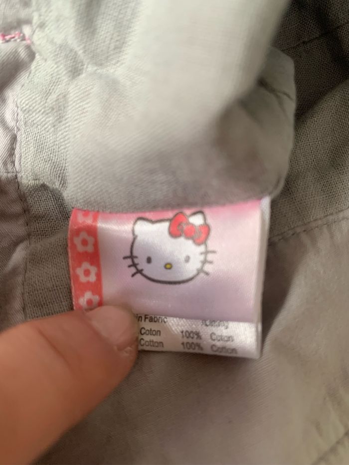 Superbe chapeau gris et rose Hello Kitty 47 cm - photo numéro 3
