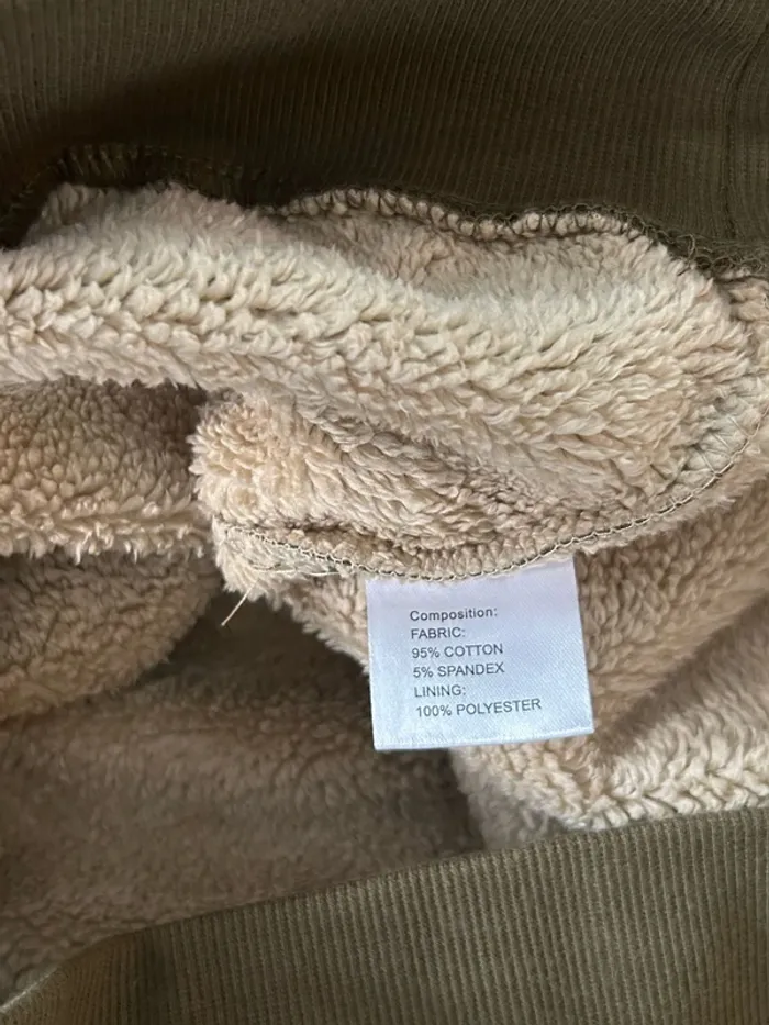 Sweat double très chaud kaki de la marque Magcomsen taille XXL - photo numéro 5