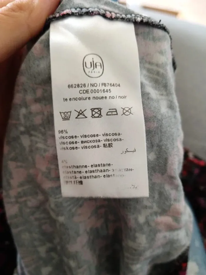C54 blouse imprimée Un jour ailleurs T2 - photo numéro 4