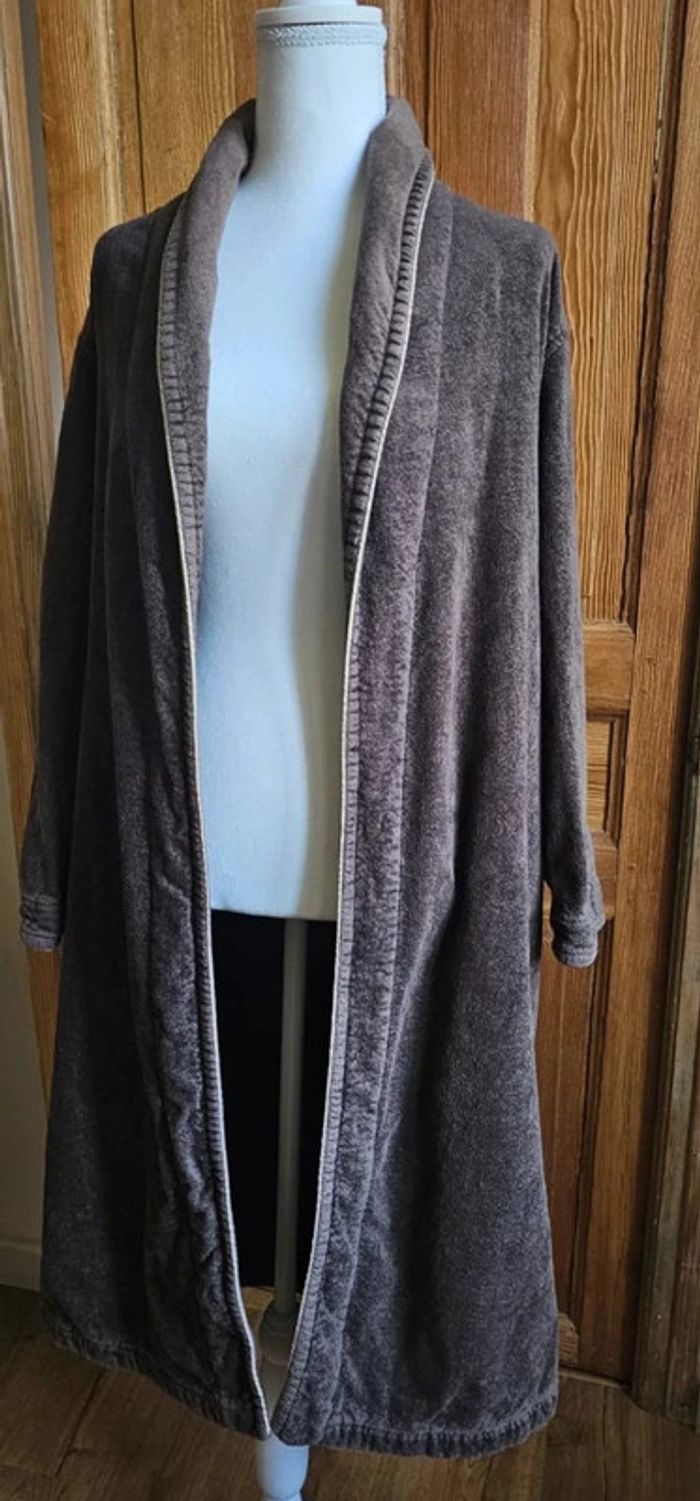 Peignoir Carré blanc 100% coton - photo numéro 2