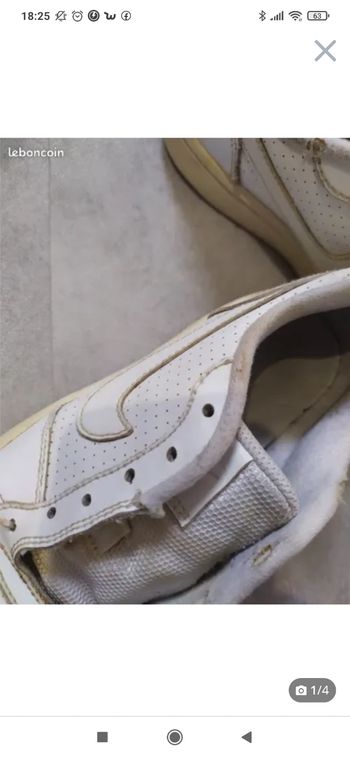 Baskets nike cuir unisex