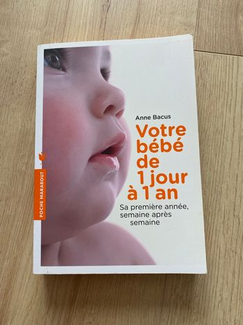 Votre bébé de 1 jour a 1 an