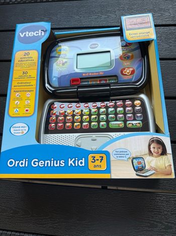 VTech Genius kid noir 