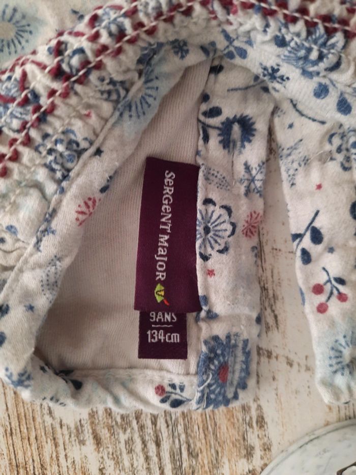 Blouse doublée sergent major 9 ans - photo numéro 4