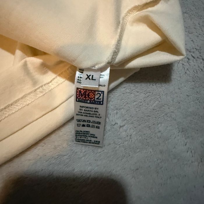 MC2 Saint Barth - Tee-shirt manches longues "Christmas Ferrari" Beige, taille XL - photo numéro 5