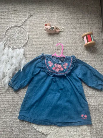 Robe jeans bébé fille