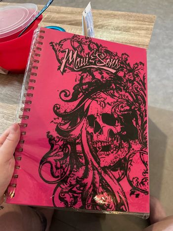 Cahier à spirale