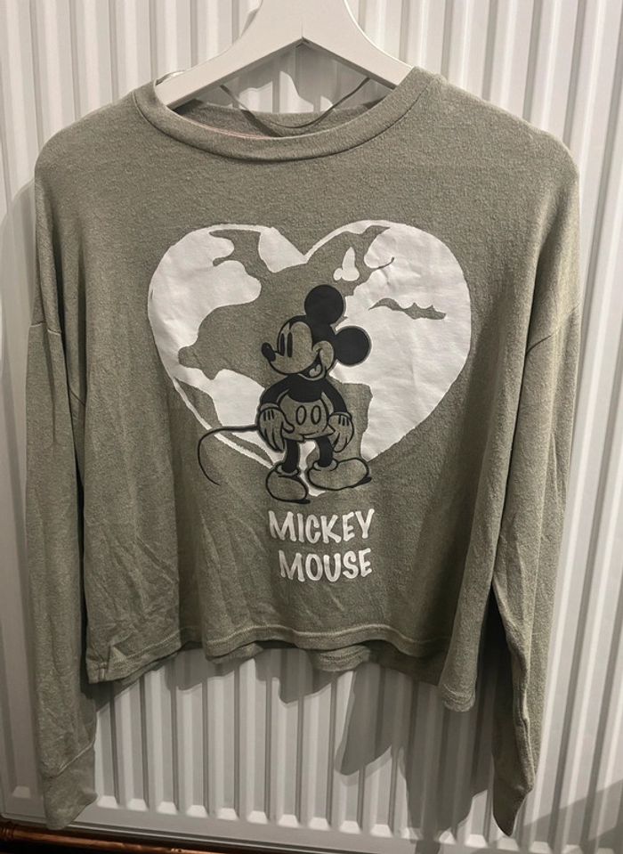 Pull kaki de pyjama court