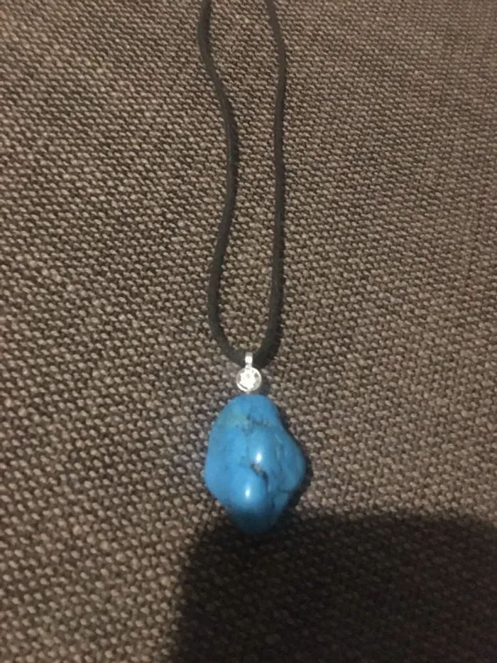 Pendentif collier Turquoise - photo numéro 3