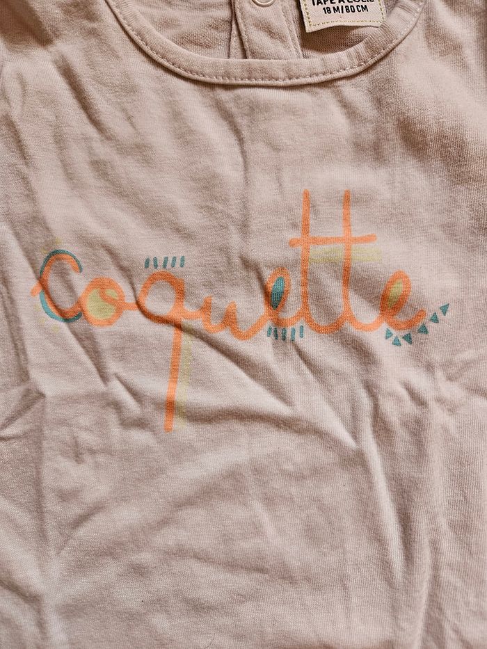 Lot de 2 t-shirts 18 mois tape à l'œil - photo numéro 4
