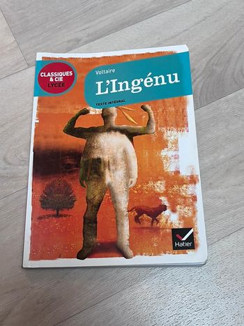 Livre L’ingénu de Voltaire