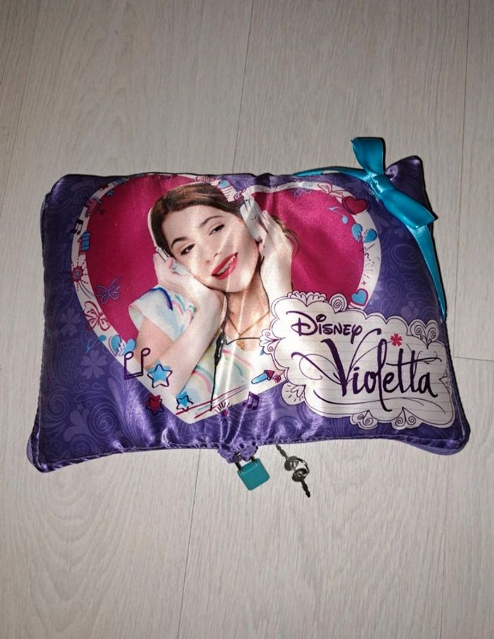 Oreiller Violetta journal intime
