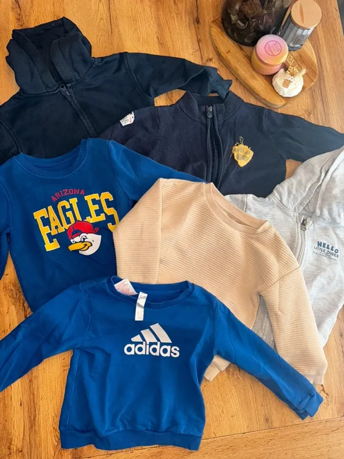 🌟 Lot pulls garçon 18-24 mois | Veste + polaire inclus 🌟 - photo numéro 3