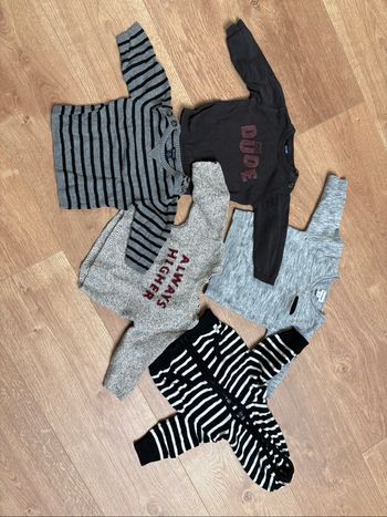Lot 5 Pulls bébé garçon 3 mois