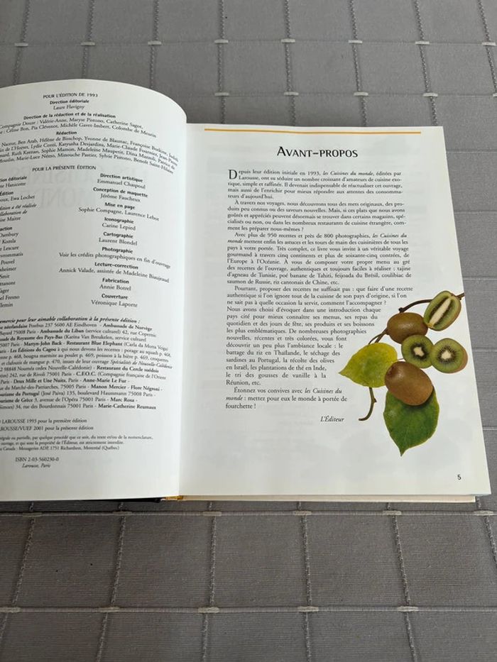 Livre Larousse les cuisines du monde - photo numéro 6