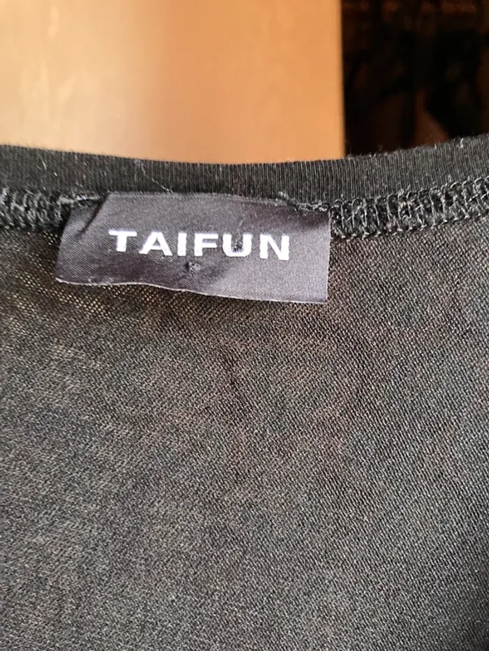 Superbe blouse longues manches TAIFUN jamais portée doublée dessins Vintage - photo numéro 4