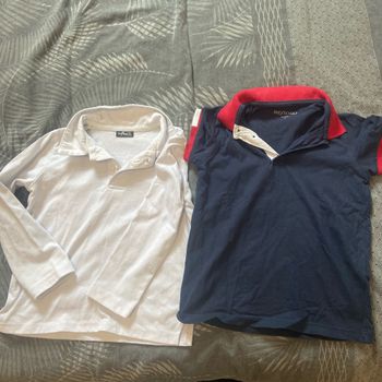 Lots de 2 polos garçon