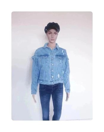 Magnifique veste en jean originale