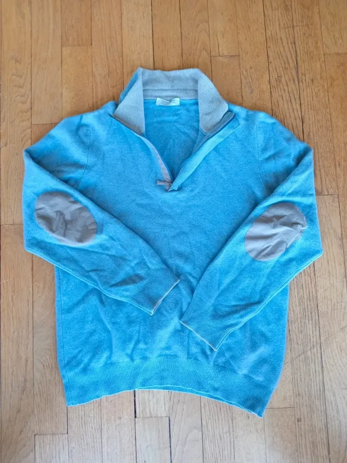 Pull homme laine (80%) et cachemire (10%) taille M , marque Gran Sasso Made in Italy