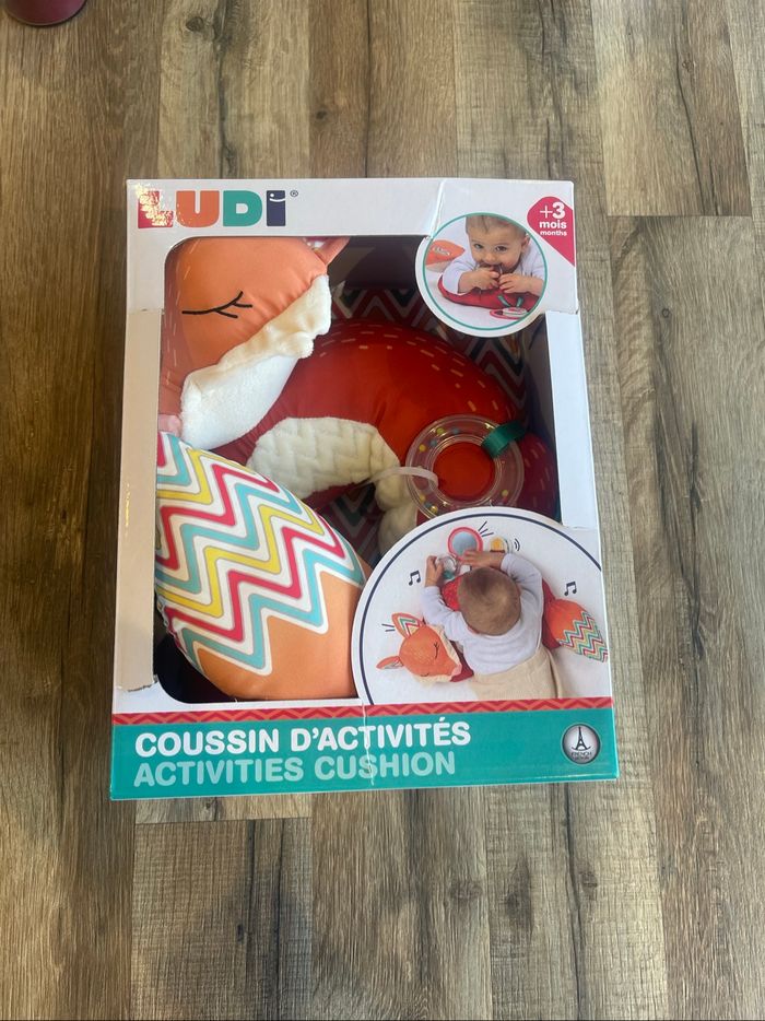 Coussin d’activités LUDI renard