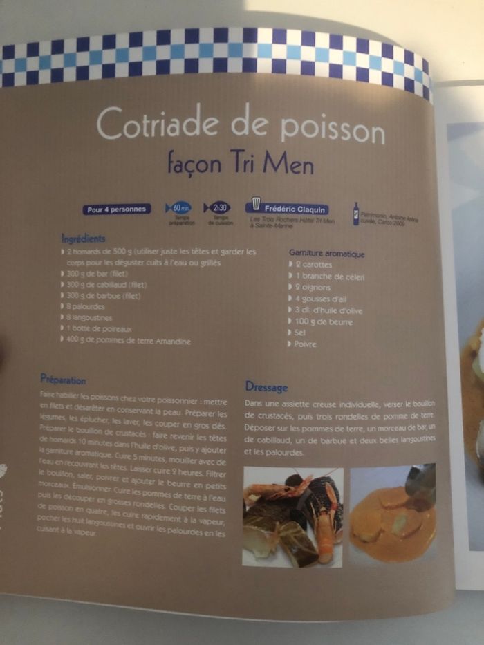 Le carnet recettes du télégramme par dix chefs bretons - photo numéro 4