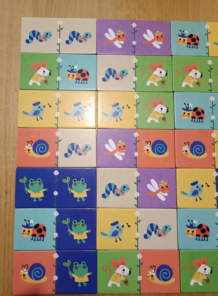 Jeu Domino "Petites bêtes" Djeco 3 ans + - photo numéro 5