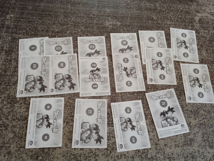 Lot carte dragon Ball - photo numéro 2