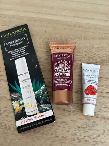 Lot soins visage Garancia  sérum, masque & crème formats découverte ✨
