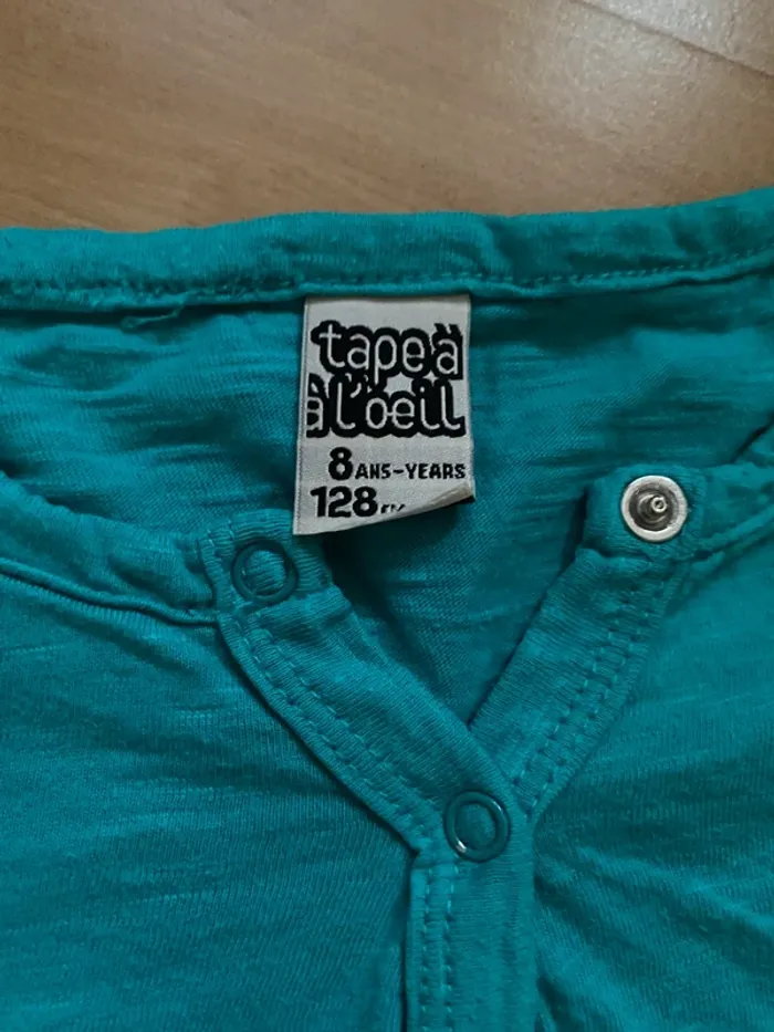 T-shirt manches longues / pull fin Tape à l’œil Taille 8 ans - photo numéro 3