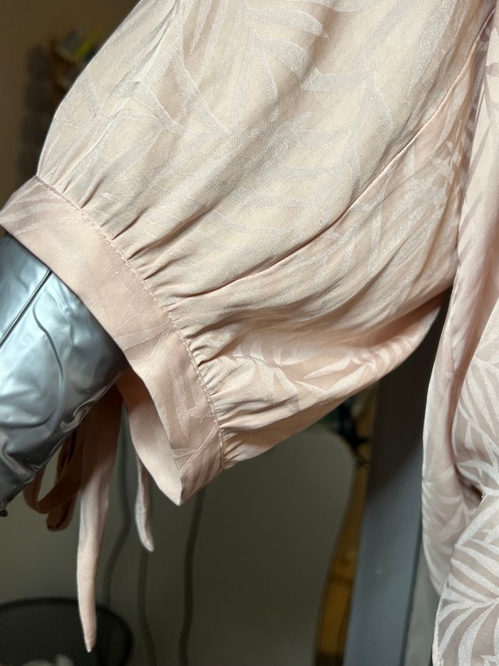 Chemise beige abricot M - photo numéro 3