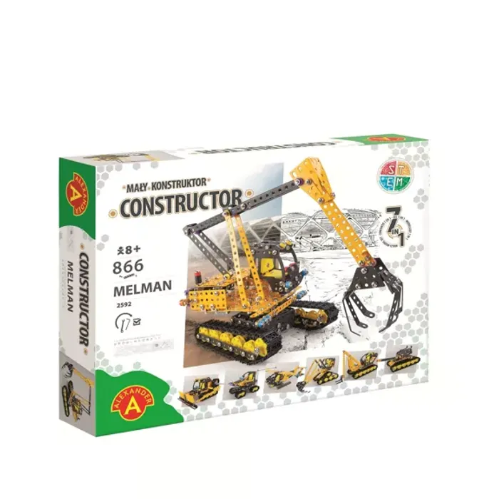 🛠️ Jeu de construction PRO – Melman 7-en-1 (Métal)  KitCreatives – The Construction Kit Company - photo numéro 3