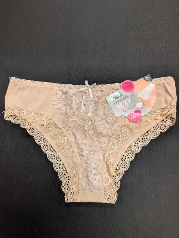Culotte strass dentelle