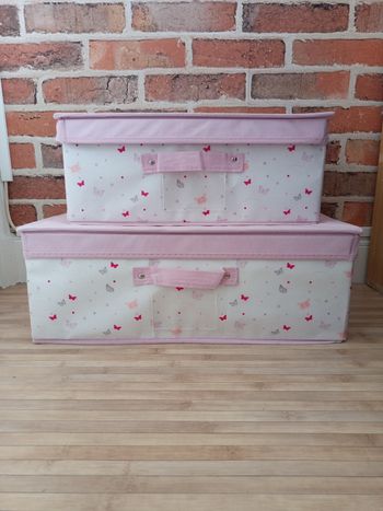 2 Caisses de rangement