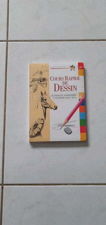 Livre Cours rapide de dessin Neuf SS