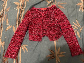 Veste / caraco / boléro tissaia 4 ans rose