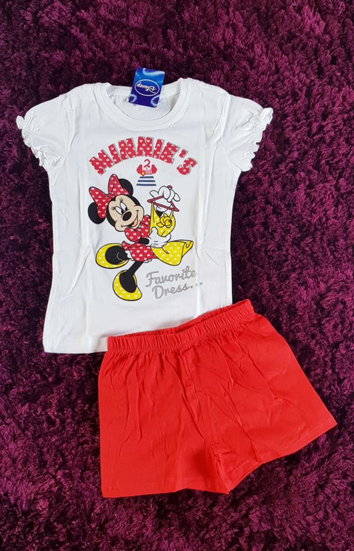 pyjama 8 ans minnie disney