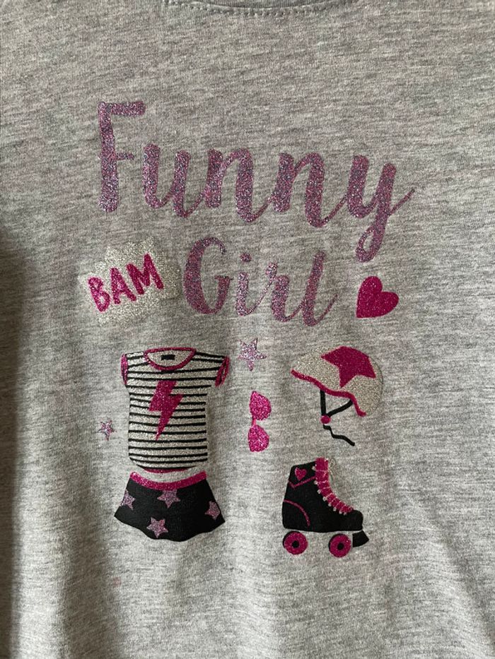 Tshirt manches longues Kiabi T8ans - photo numéro 3