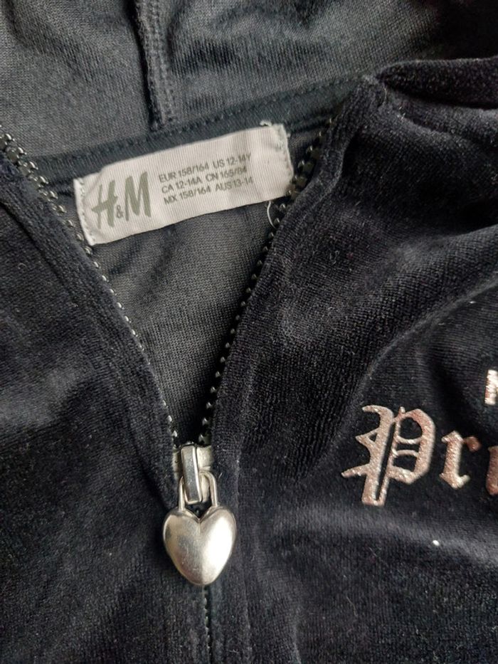 Veste avec capuche H&M taille 12 / 14 ans - photo numéro 4