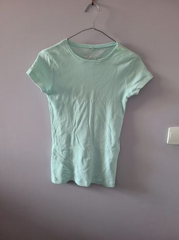 T-shirt turquoise taille 1 Basic One