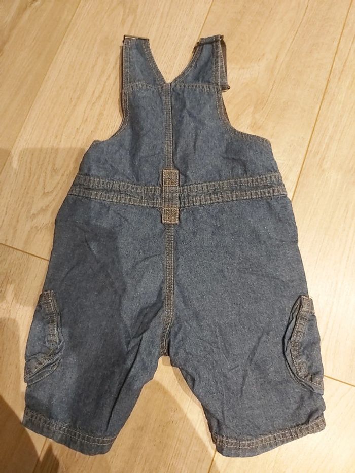 Salopette courte garçon P'tit bisou 24 mois (78) - photo numéro 3