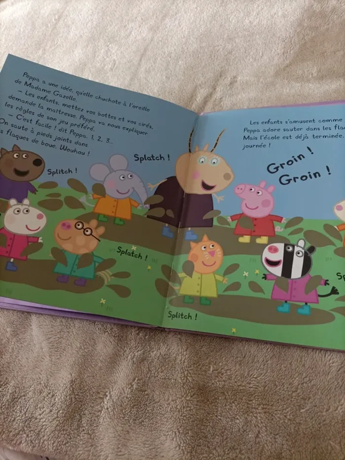 Livre Peppa Pig : Peppa va à l'école - photo numéro 12