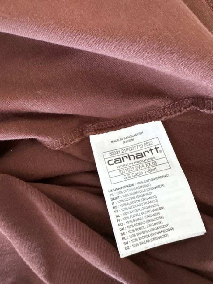 T-shirt Carhartt - photo numéro 3