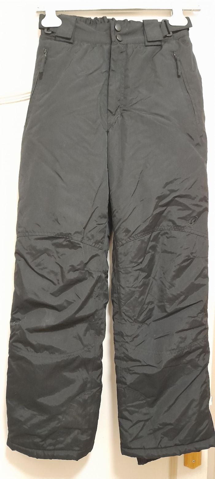 Pantalon de ski noir taille 12ans