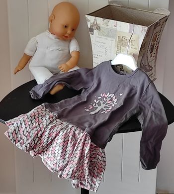 Robe bébé fille – 23 mois – Coton – Très bon état
