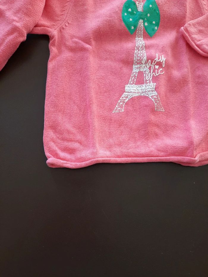 Pull rose 'tour eiffel' 9 mois Orchestra - photo numéro 4