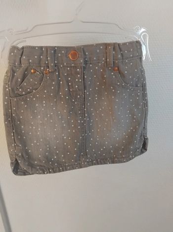 Jupe en jean fille 24 mois (2ans)