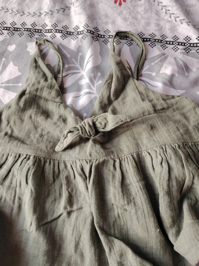 Top croc top kaki fille xxs(12 ans) tissaia - photo numéro 2